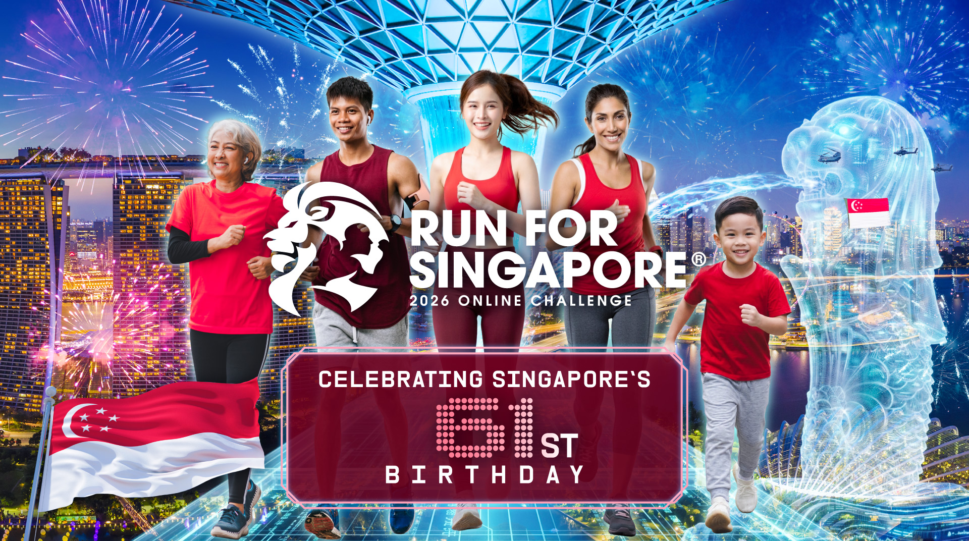 Run For Singapore event cover