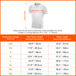 Run For Singapore 2022 Sizing Chart