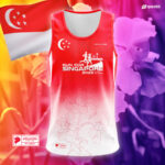 Run For Singapore 2022 Race Singlet