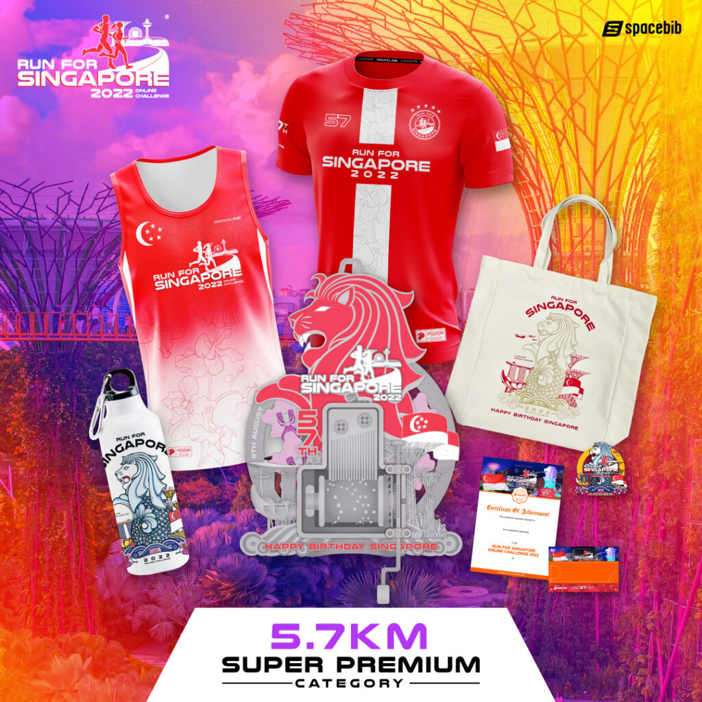 Run For Singapore 2022 Super Premium(5.7KM) Category