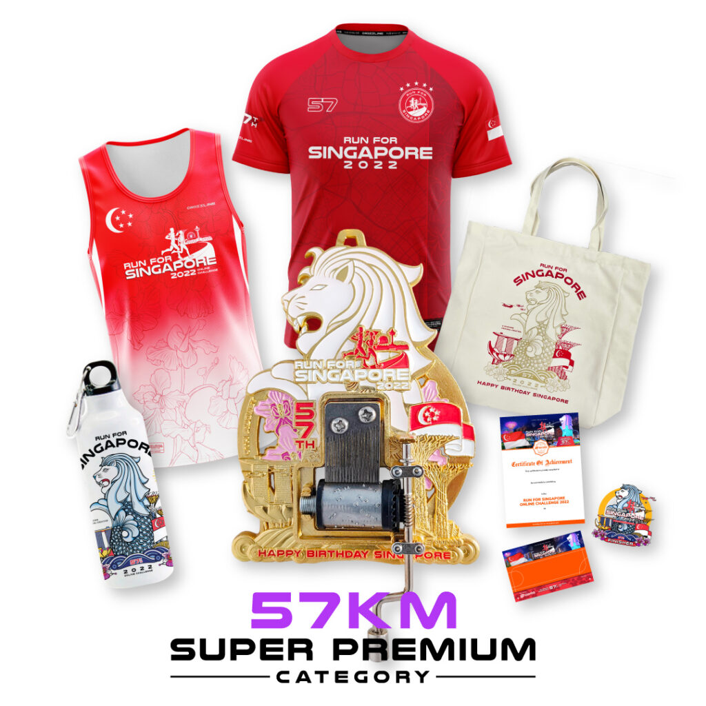 Run For Singapore Super Premium(57KM)