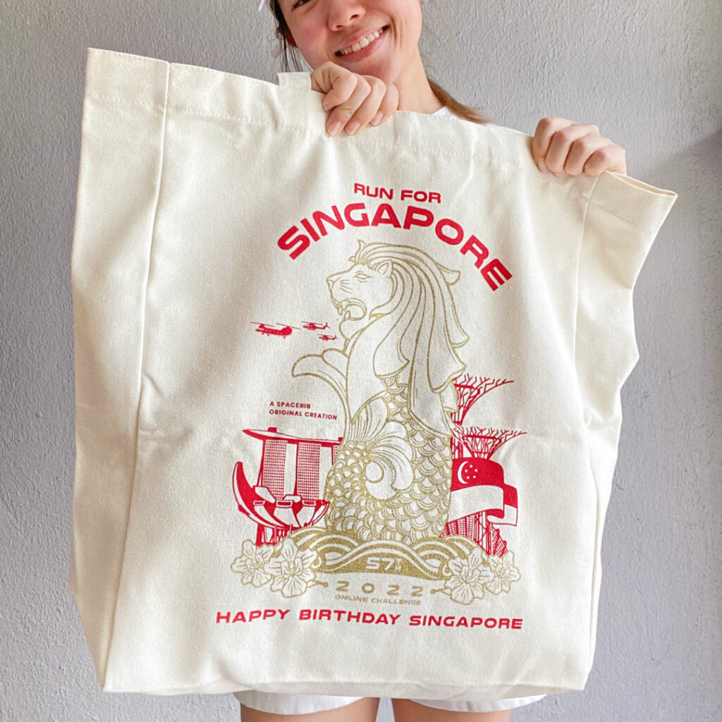 Run For Singapore 2022 Tote Bag