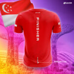 Run For Singapore 2022 5.7KM Finisher Tee