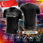 Run For Singapore Holographic Tee
