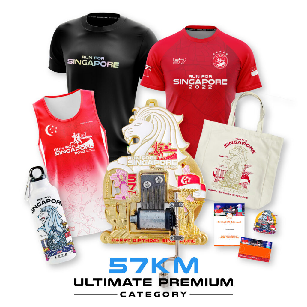 Run For Singapore Ultimate Premium(57KM)