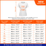 Spacebib Women Sizing Chart