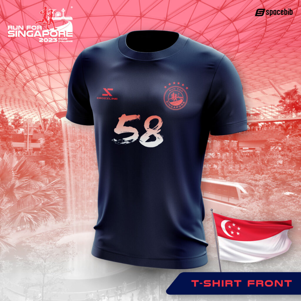 Run For Singapore® 6th Edition Singapore Tee