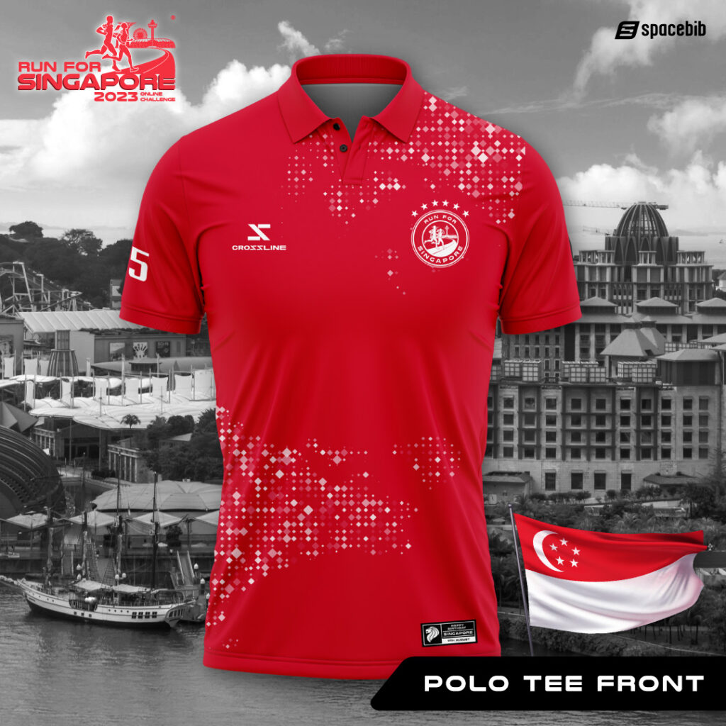 Run For Singapore® Polo Tee B