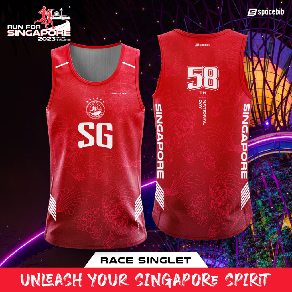 Run For Singapore® 2023 Alternate Race Singlet