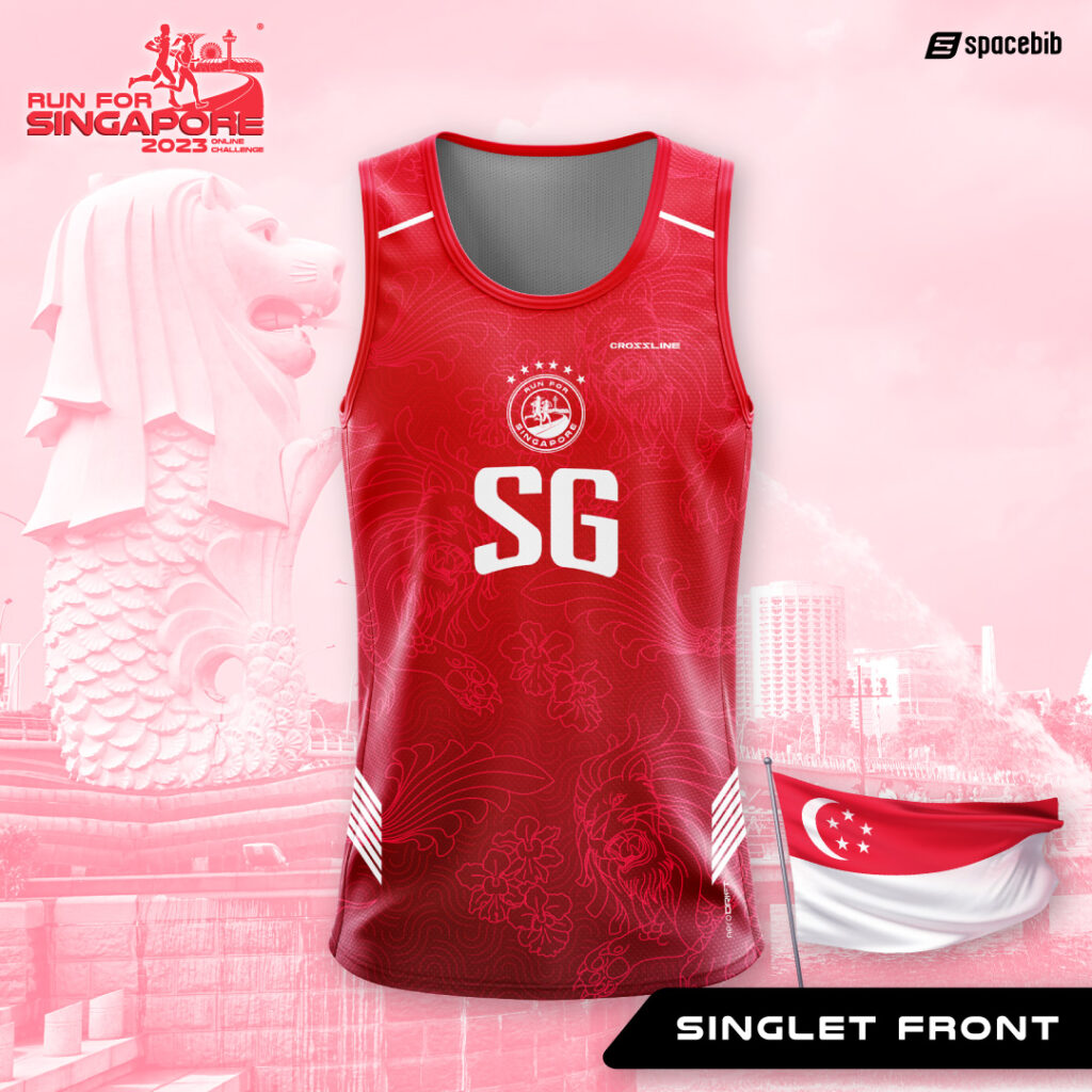 Run For Singapore® 2023 Alternate Race Singlet