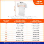 Spacebib T-Shirt Sizing Chart