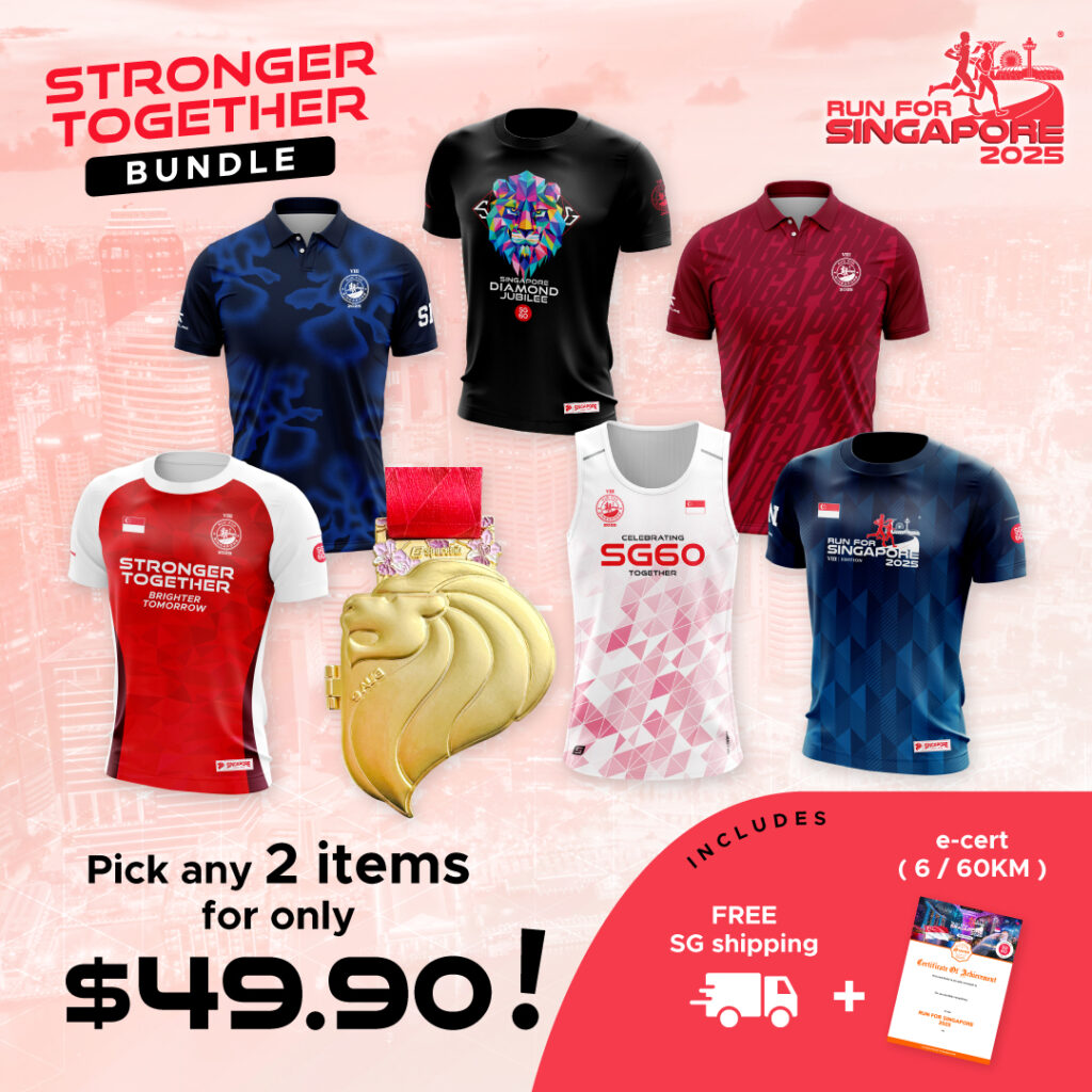 Run For Singapore 2025 SG60 Stronger Together Bundle